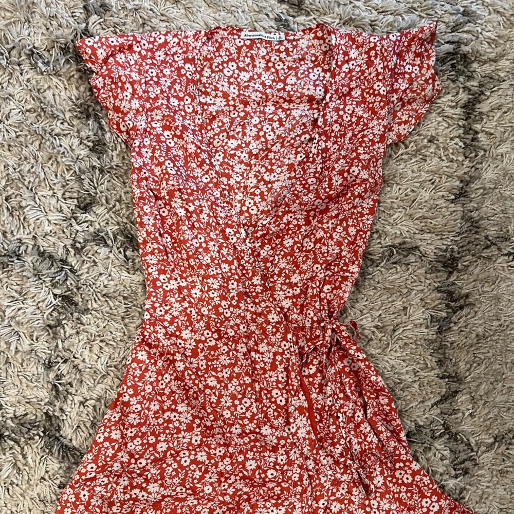 Floral Wrap Dress